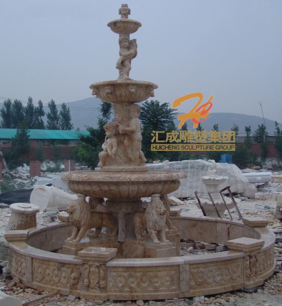 石雕噴泉